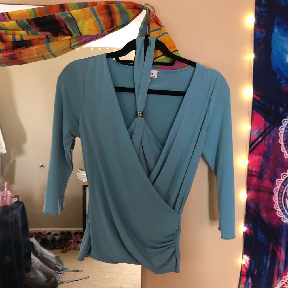 Blue blouse
